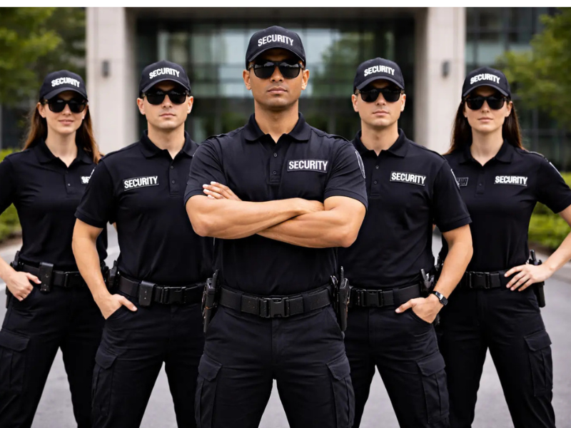 Gunman vs Security Guard