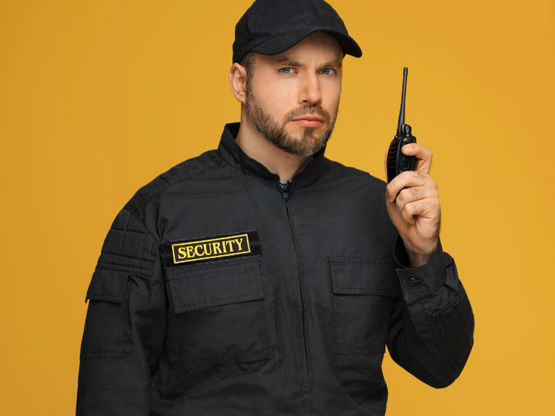 Gunman vs Security Guard