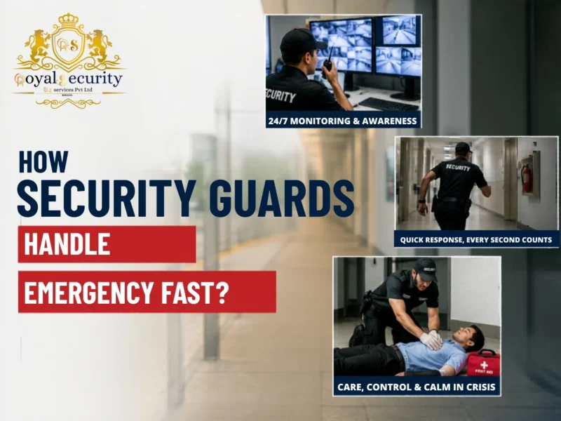 How Security Guards Handle Emergencies Fast?