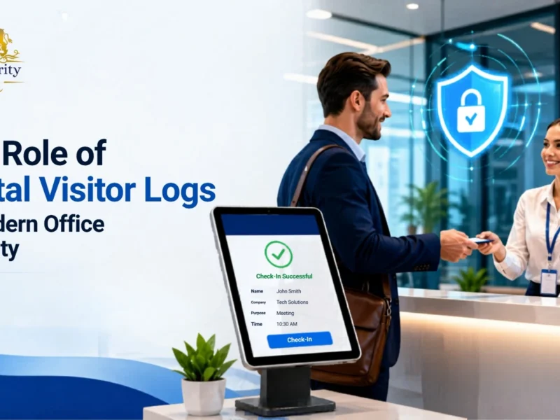 The Role of Digital Visitor Logs in Modern Office Security