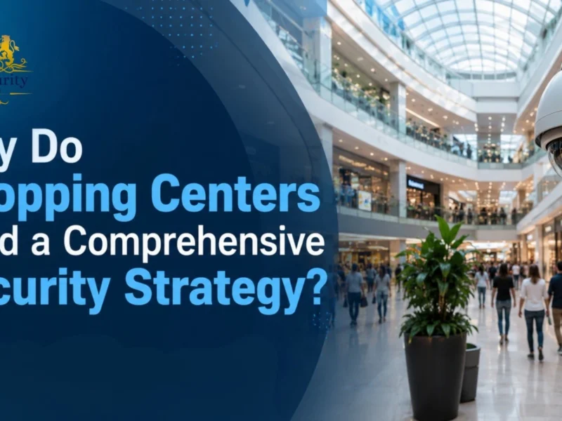 Why Do Shopping Centers Need a Comprehensive Security Strategy?