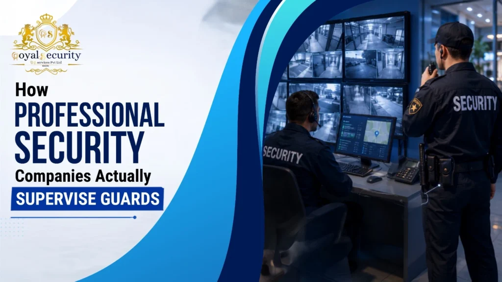 How Professional Security Companies Actually Supervise Guards