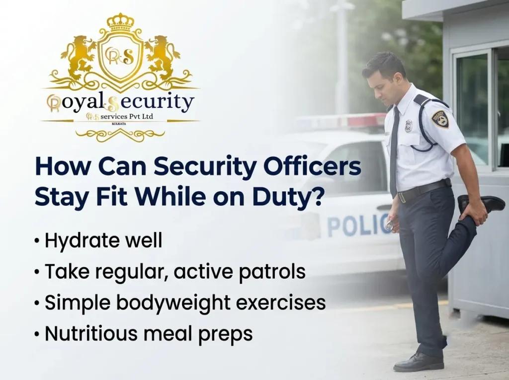 How Can Security Officers Stay Fit While on Duty?