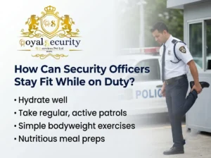 How Can Security Officers Stay Fit While on Duty?