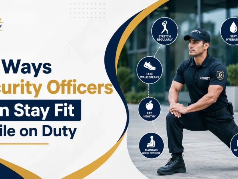 8 Ways Security Officers Can Stay Fit While on Duty