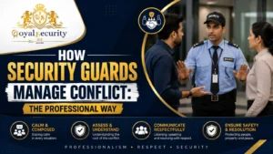 How Security Guards Manage Conflict: The Professional Way