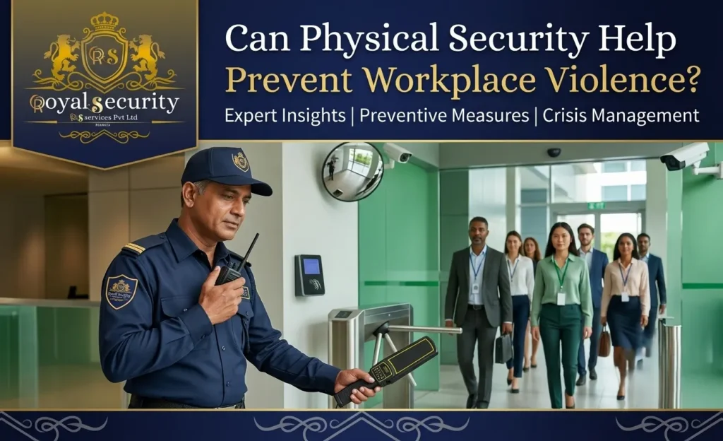Can Physical Security Help Prevent Workplace Violence?