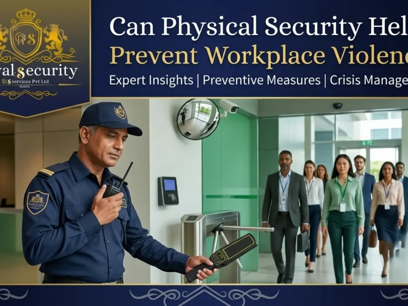 Can Physical Security Help Prevent Workplace Violence?