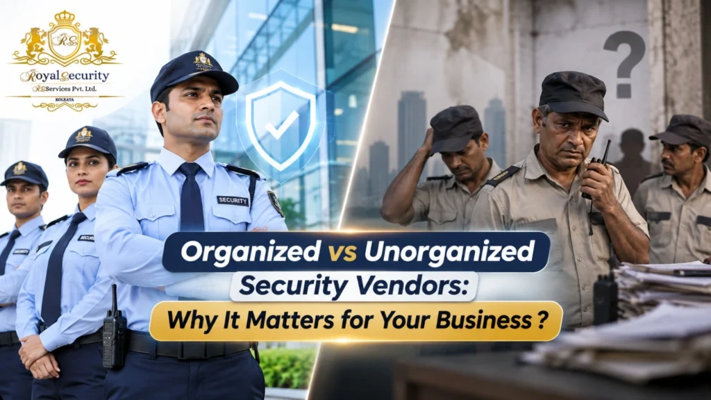 Organized vs Unorganized Security Vendors: Why It Matters for Your Business