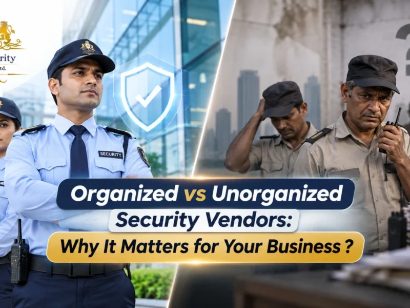 Organized vs Unorganized Security Vendors: Why It Matters for Your Business