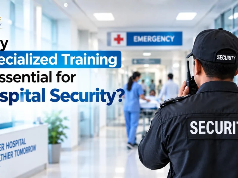 Why Specialized Training Is Essential for Hospital Security?